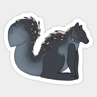 Wolf Echidna Squirrel :: Imaginary Creatures Sticker